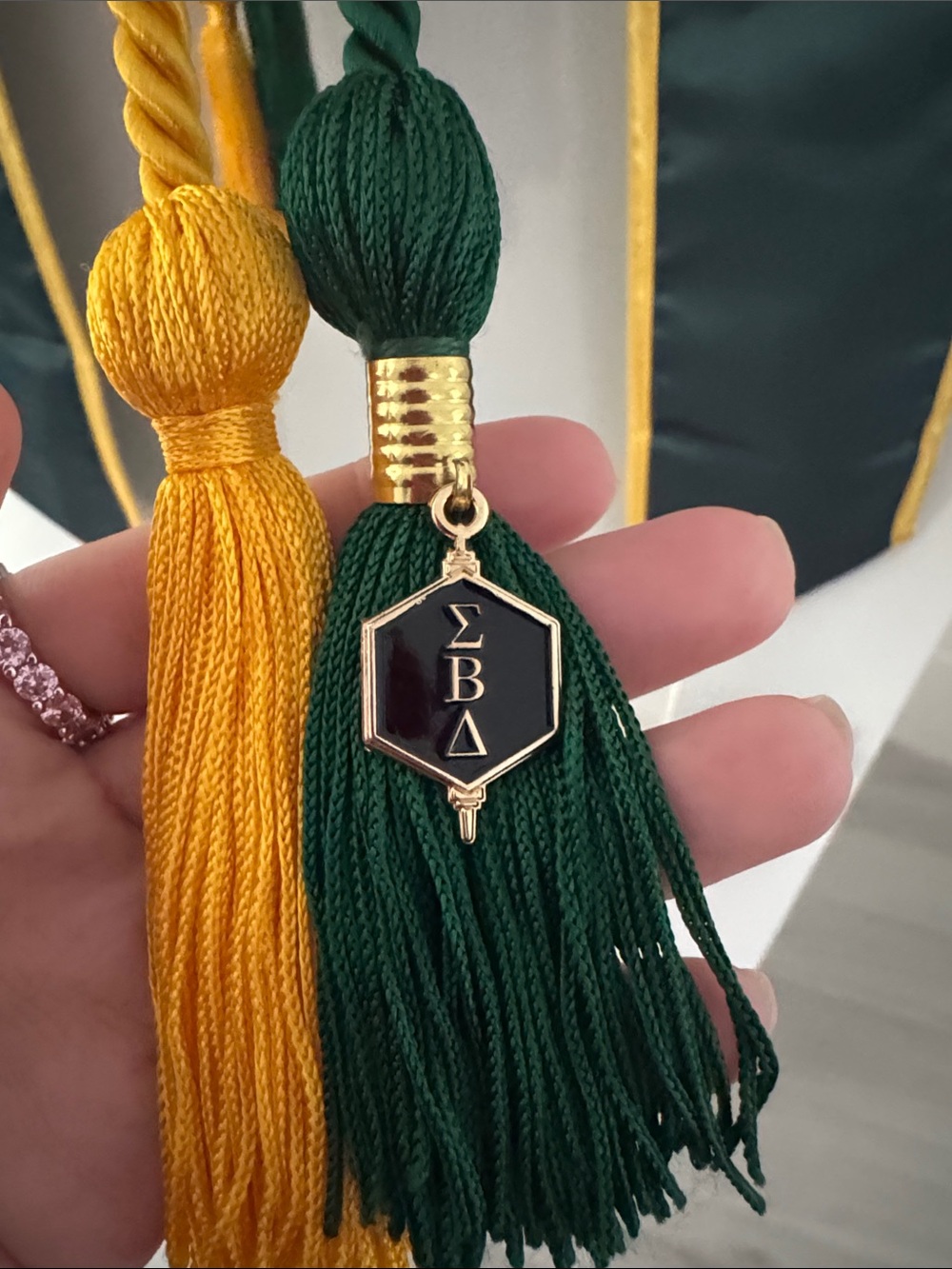 Sigma Beta Delta Graduation Honors Cords - NEW